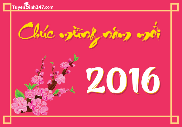 Mau thiep chuc tet nguyen dan Binh Than 2016 dep nhat