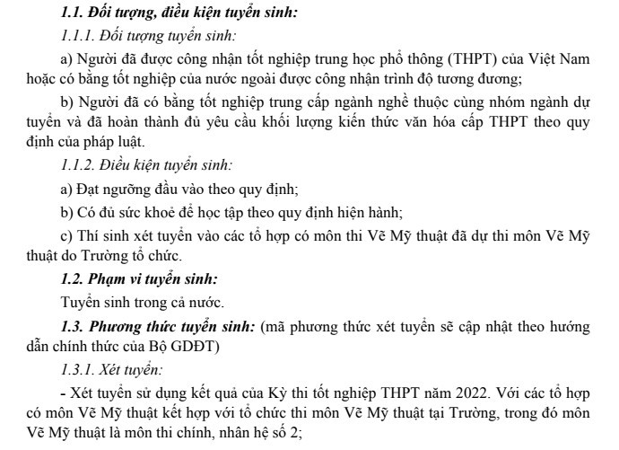 Phuong an tuyen sinh Dai hoc Xay dung Ha Noi 2022
