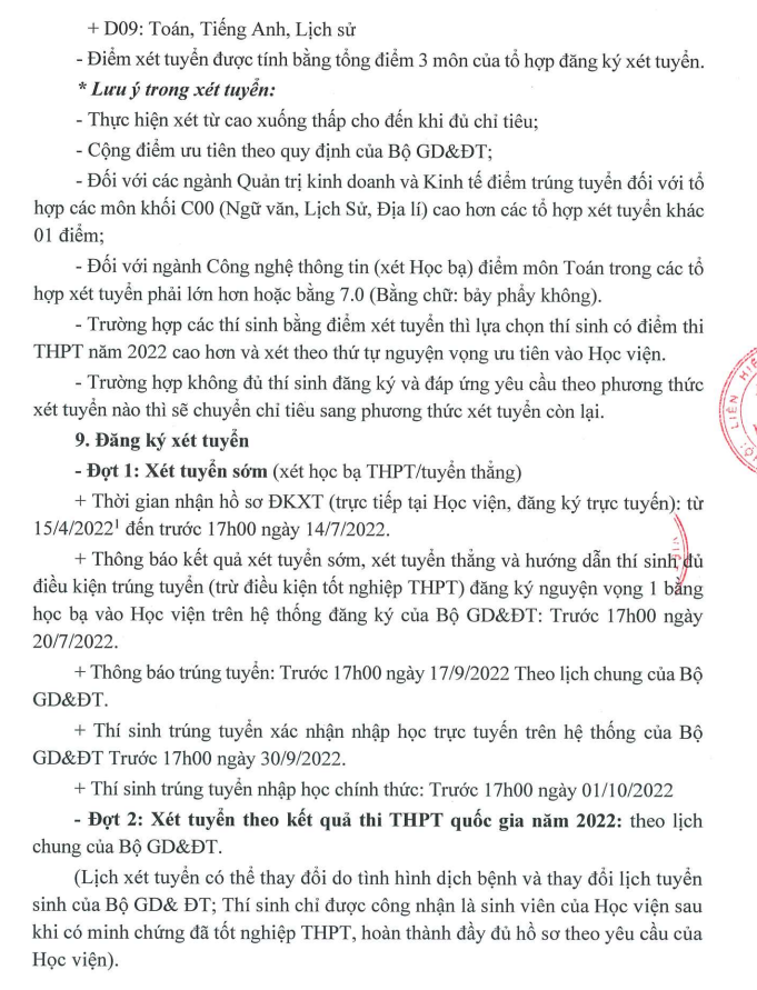 Hoc vien Phu Nu Viet Nam cong bo phuong an tuyen sinh nam 2022