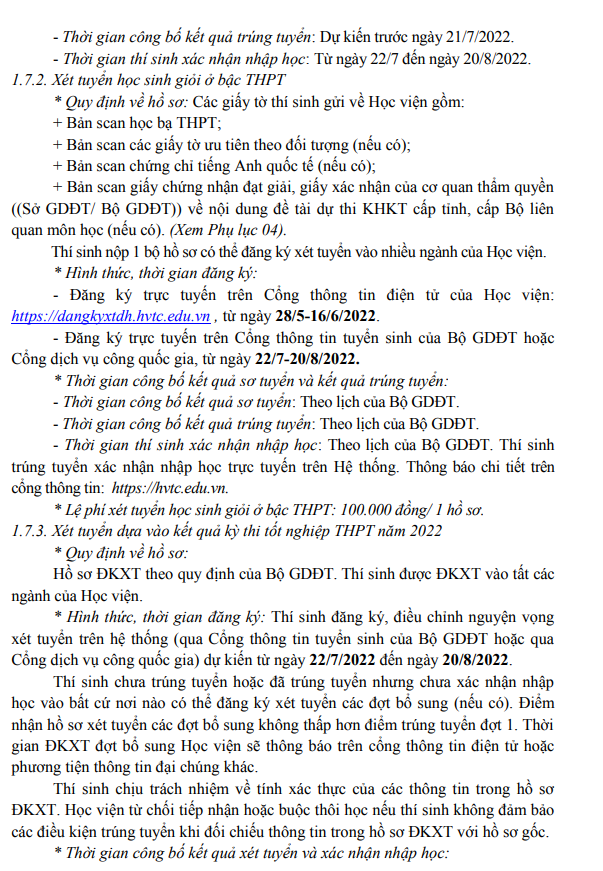 Hoc vien Tai Chinh cong bo phuong an tuyen sinh nam 2022