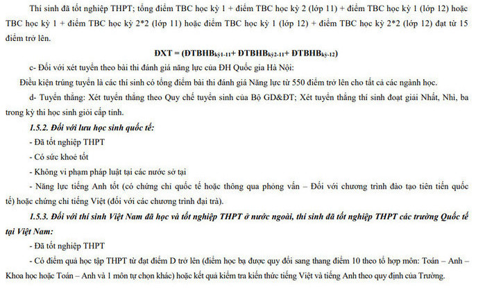 Phuong an tuyen sinh Dai hoc Nong Lam - DH Thai Nguyen 2022