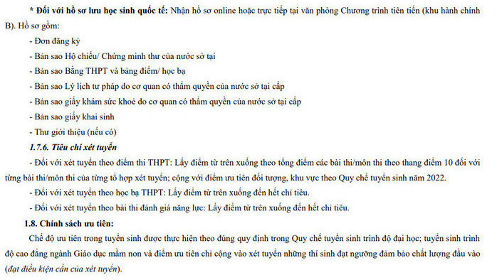 Phuong an tuyen sinh Dai hoc Nong Lam - DH Thai Nguyen 2022