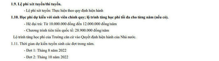 Phuong an tuyen sinh Dai hoc Nong Lam - DH Thai Nguyen 2022