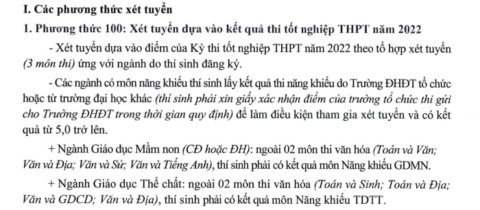 Dai hoc Dong Thap xet tuyen bo sung nam 2022