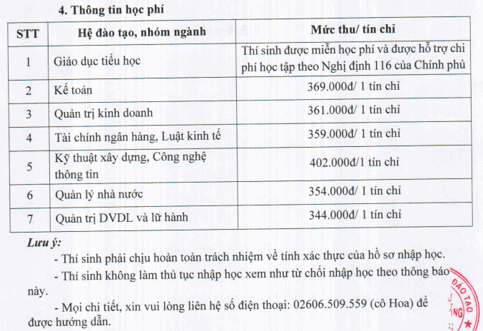 Thu tuc nhap hoc Phan hieu Dai hoc Da Nang tai Kon Tum 2022