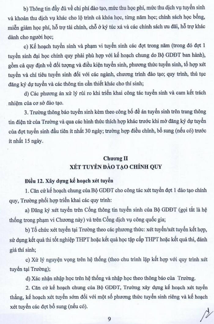 Dai hoc Kinh te quoc dan cong bo quy che tuyen sinh DH tu 2023