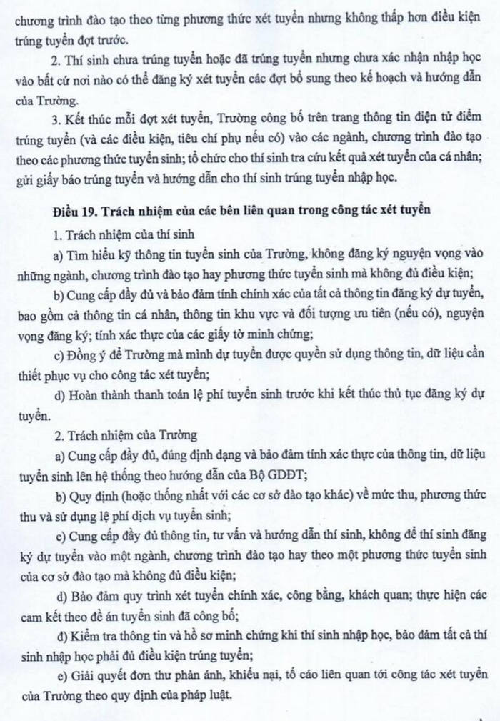 Dai hoc Kinh te quoc dan cong bo quy che tuyen sinh DH tu 2023