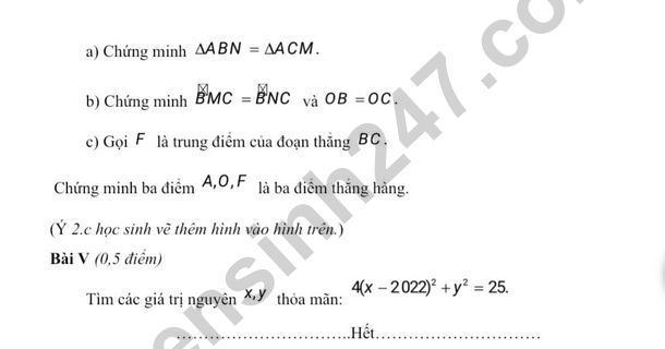 De thi ki 1 mon Toan lop 7 nam 2022 (Co dap an) - THCS Giang Vo