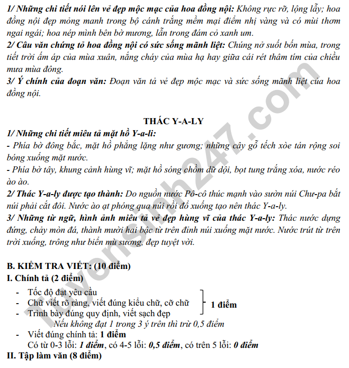 De thi ki 1 mon Tieng Viet lop 5 nam 2022 (Co dap an) - TH Doan Ket