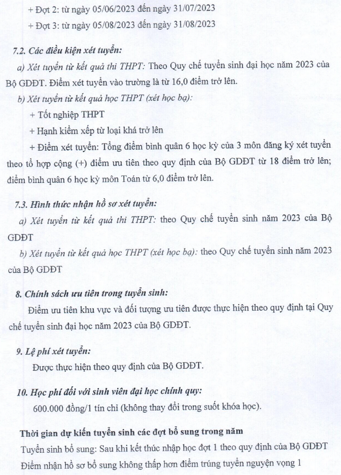 De an tuyen sinh Dai hoc Tai chinh Ngan hang Ha Noi 2023