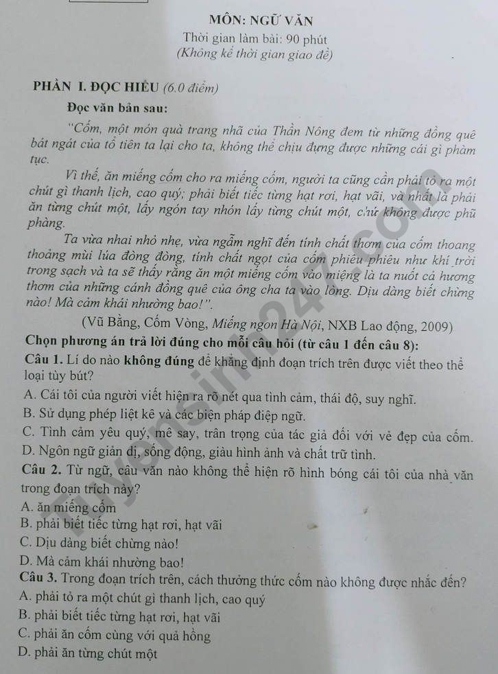 De thi hoc ki 2 mon Van lop 7 nam 2023 (Sach Canh Dieu)