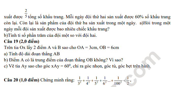 De thi ki 2 lop 6 mon Toan 2023 - THCS Nguyen Chuyen My (Co dap an)
