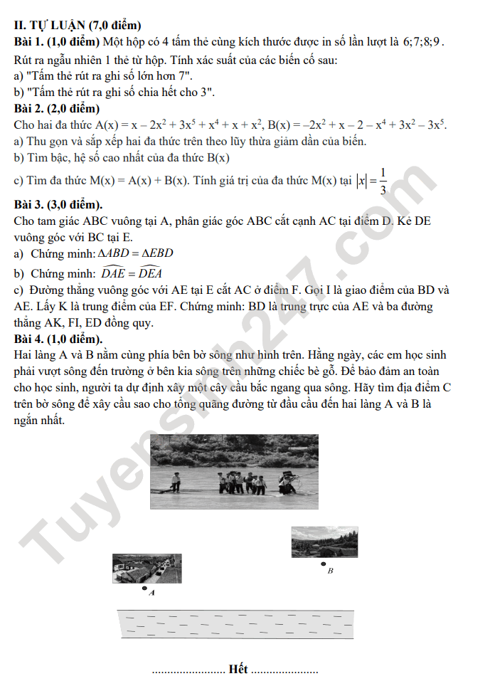 De thi ki 2 mon Toan lop 7 nam 2023 - THCS Nguyen Chuyen My (Co dap an)