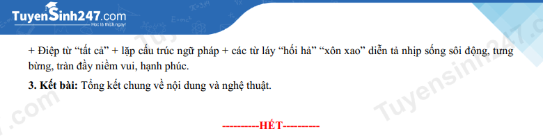 Dap an de thi vao lop 10 mon Van tinh Tien Giang 2023