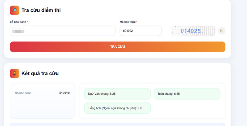 Tra cuu diem thi vao lop 10 Hai Phong 2026