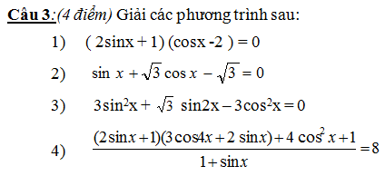 De thi giua ki 1 lop 11 mon Toan nam 2015