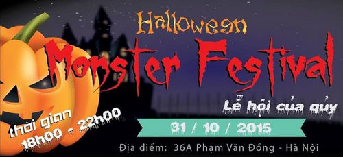 Nhung dia diem to chuc Halloween tai Ha Noi 2015