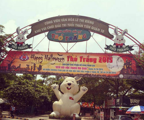 Dia diem vui choi Halloween 2015 tai TPHCM