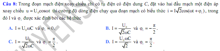De thi thu THPT Quoc gia mon Ly 2016 THPT chuyen Ha Tinh lan 1