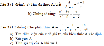 De thi cuoi hoc ki 1 mon Toan lop 8 - THCS Tam Cuong nam 2015