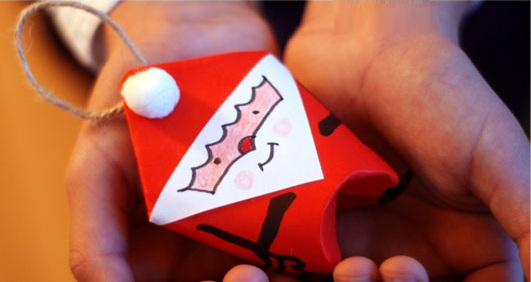 Cach lam ong gia Noel handmade cuc dep don Giang sinh
