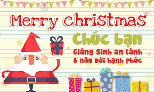 Loi chuc giang sinh va nam moi tuyet hay