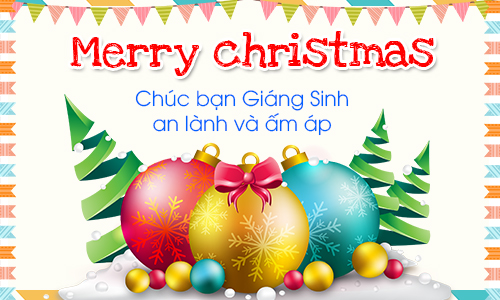Nhung mau thiep chuc mung Giang Sinh dep va doc nhat