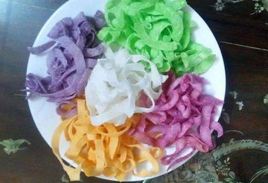Cach lam mut dua nhieu mau sac