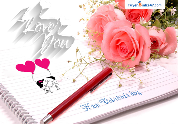 Mau thiep Valentine 2016 dep va lang man nhat
