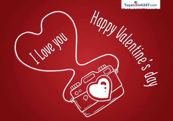 Mau thiep Valentine 2016 dep va lang man nhat