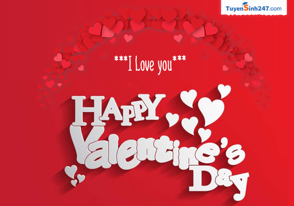 Mau thiep Valentine 2016 dep va lang man nhat