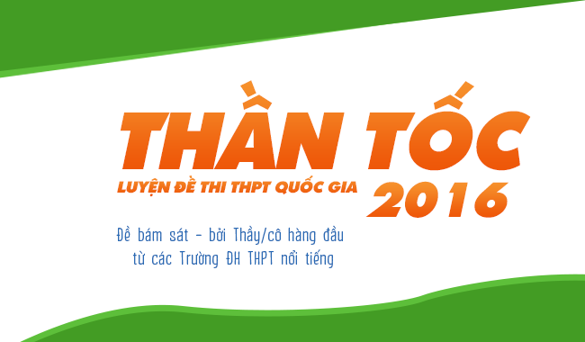 Than toc luyen de 2016 - On luyen thi thpt quoc gia cuc hay
