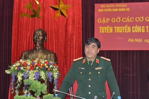 Tuyen sinh quan doi 2016: Thay doi tieu chuan suc khoe