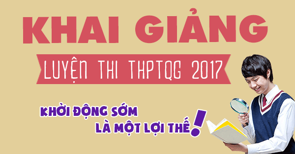 Cac khoi thi xet tuyen dai hoc - cao dang 2017