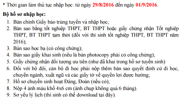 Truong DH Xay dung mien Tay xet tuyen NVBS dot 1 nam 2016