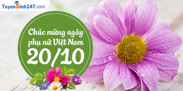 Nhung mau thiep chuc mung ngay phu nu Viet Nam 20/10 dep nhat