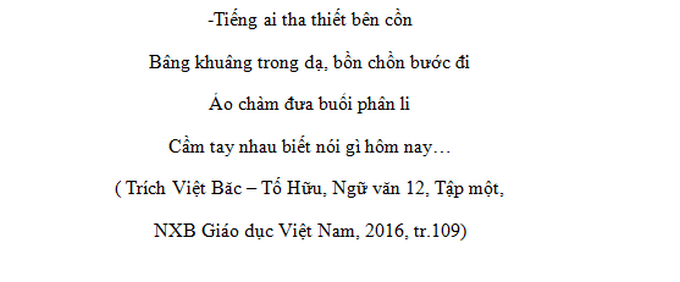 De thi hoc ki 1 lop 12 mon Van - So GD Lam Dong 2016 - 2017