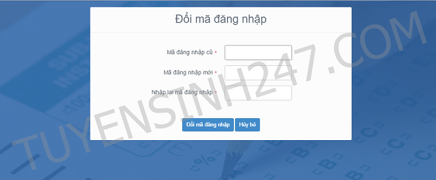 Huong dan toan bo chuc nang tren Thisinh.Thithptquocgia.edu.vn