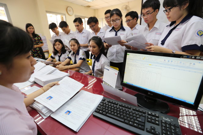 Hon 100.000 thi sinh dieu chinh nguyen vong
