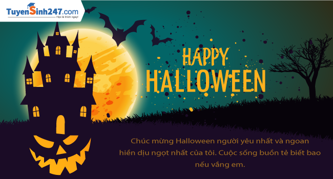 Nhung mau thiep chuc mung ngay Halloween doc nhat