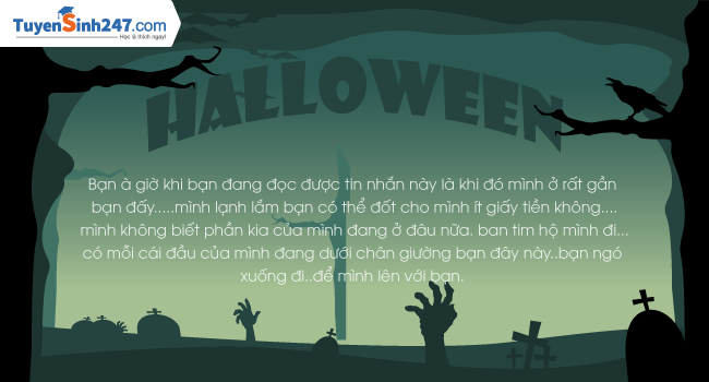 Nhung mau thiep chuc mung ngay Halloween doc nhat