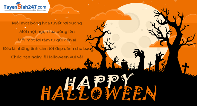 Nhung mau thiep chuc mung ngay Halloween doc nhat