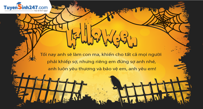 Nhung mau thiep chuc mung ngay Halloween doc nhat