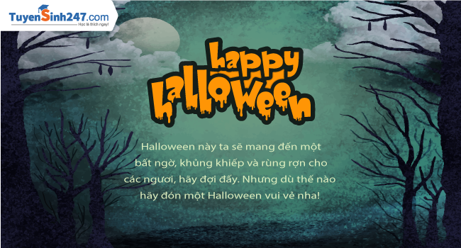 Nhung mau thiep chuc mung ngay Halloween doc nhat