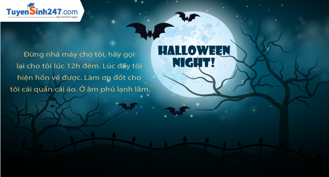 Nhung mau thiep chuc mung ngay Halloween doc nhat