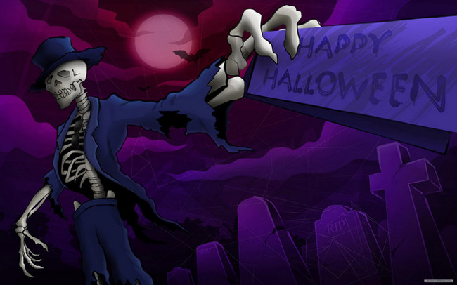 Nhung mau thiep chuc mung ngay Halloween doc nhat