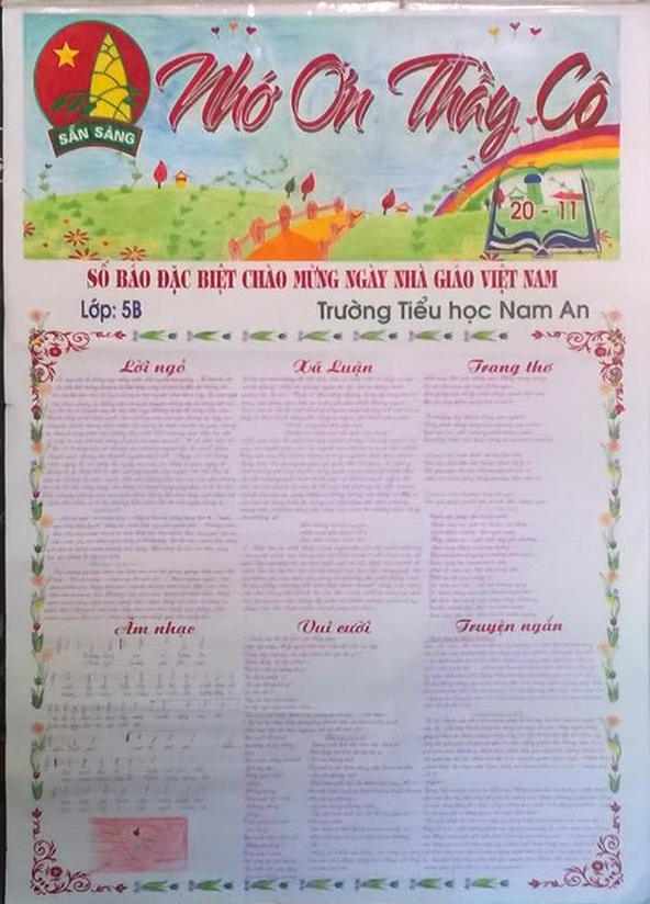Nhung mau bao tuong 20/11 dep va an tuong nhat