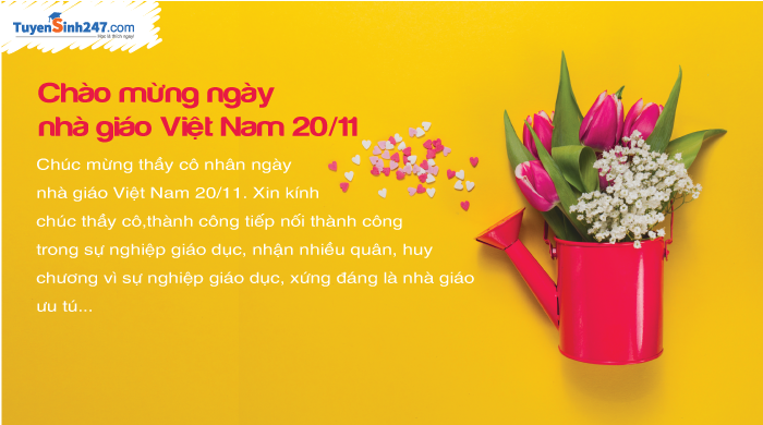 Nhung mau thiep 20/11 dep va y nghia danh tang thay co giao