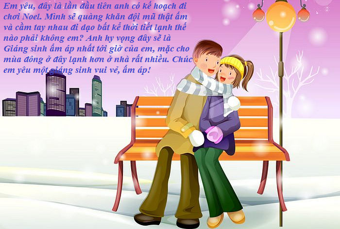 Cach viet thiep Giang Sinh y nghia nhat