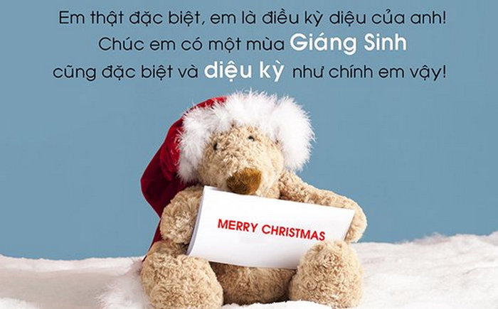 Cach viet thiep Giang Sinh y nghia nhat